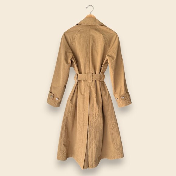 Madewell, The Signature Trench Coat, Small, NWOT - Picture 2 of 5